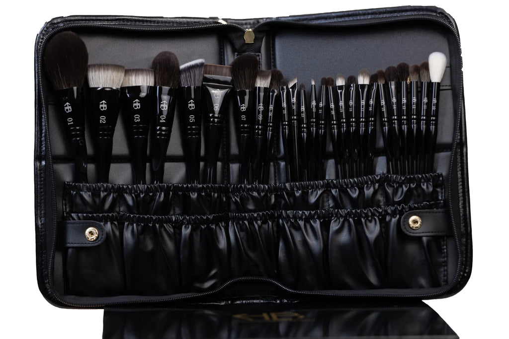 Natural Makeup Brushes – 25 Piece Set