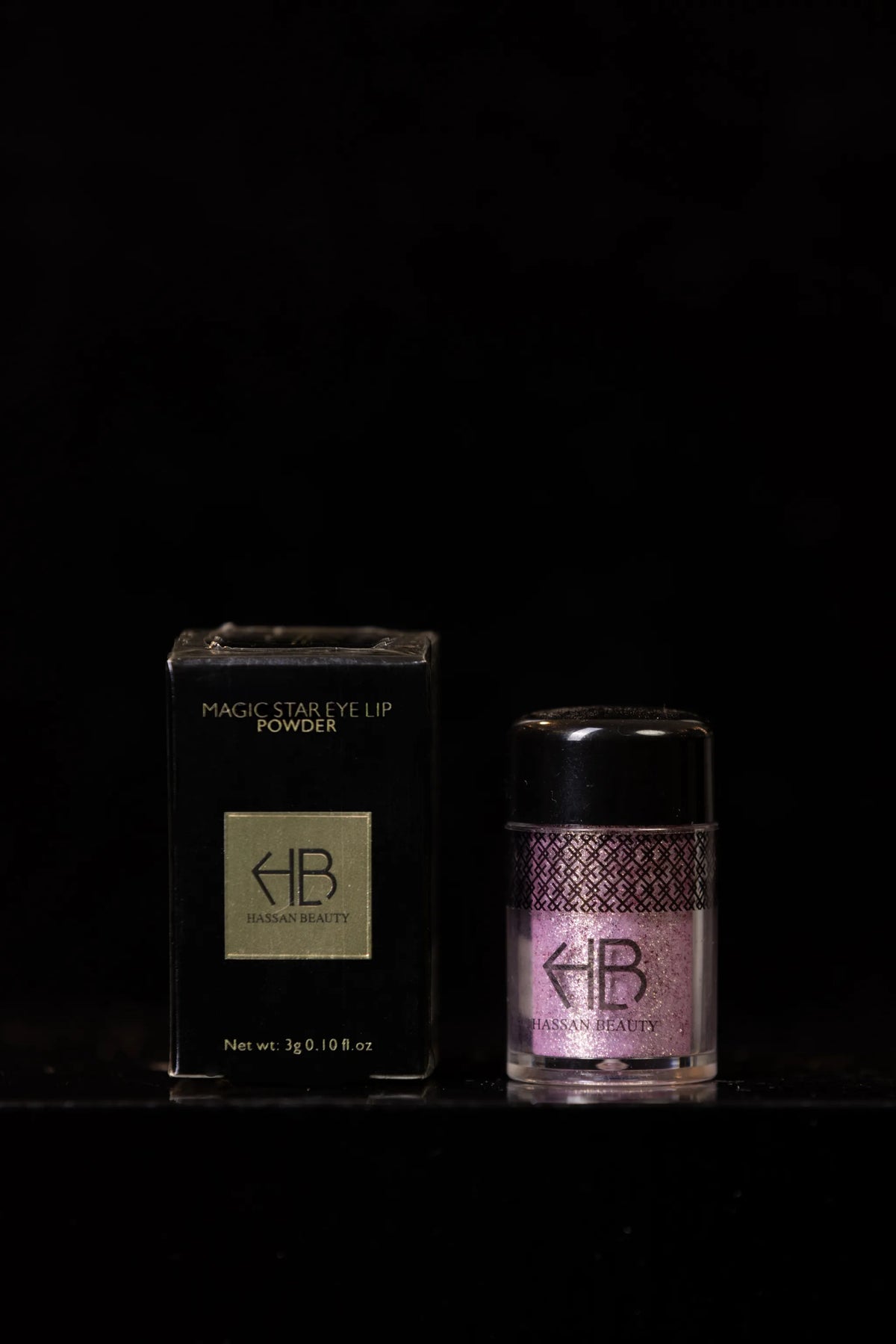 Magic Star eye lip powder – Bright Pink
